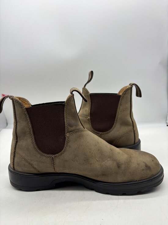 Blundstone Classic Chelsea Boots Rustic Brown Leather Sz 8 Mens / 10 Womens main image 5